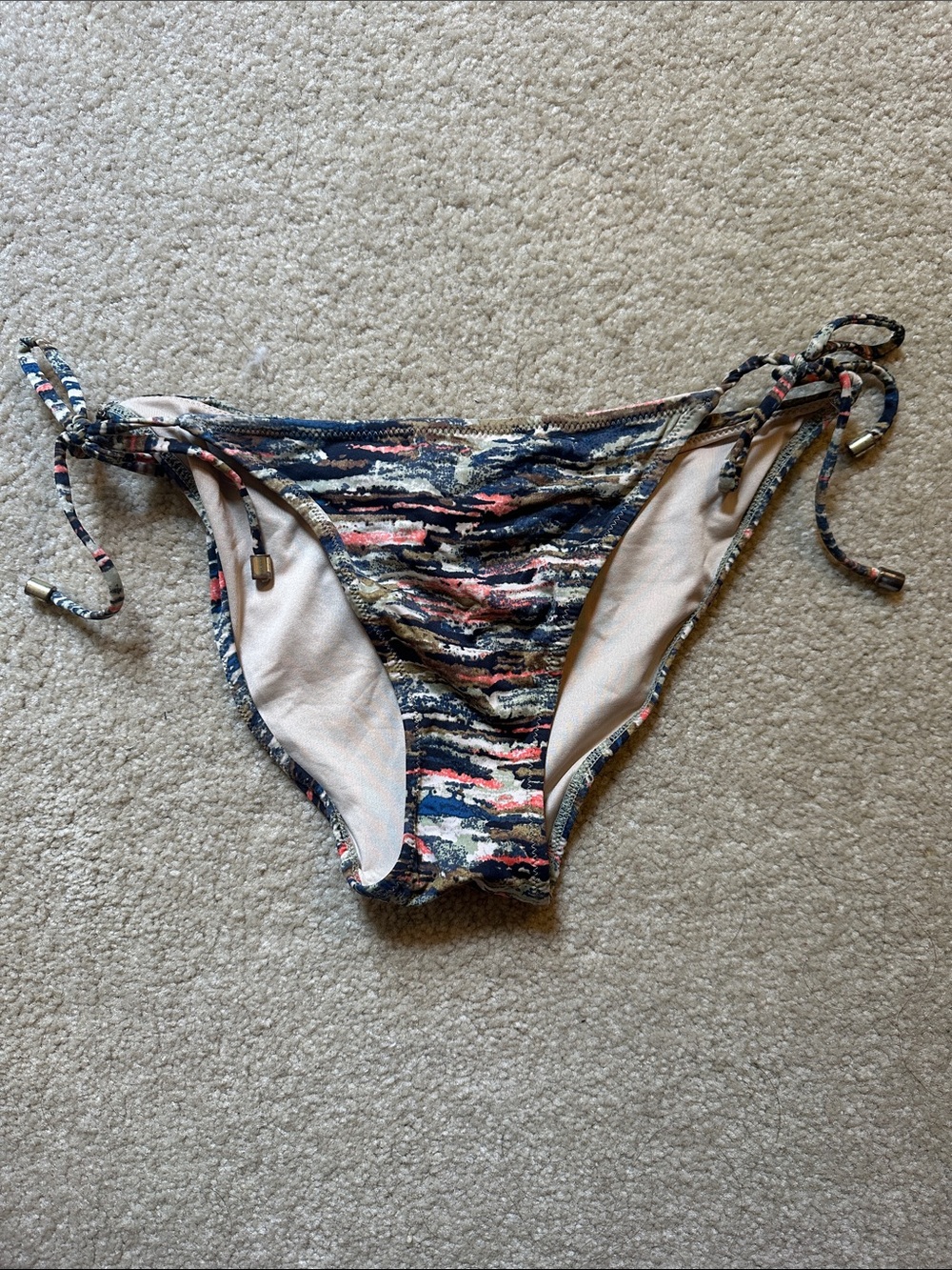 Victoria's Secret Beige Lined Bikini Top